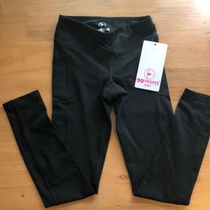 NWT 90 Degrees girls’ pocket leggings